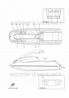 ETIQUETTE pour Yamaha SUPERJET 2018