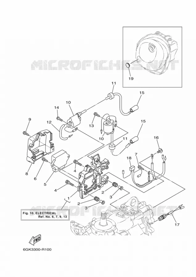 ELECTRIQUE Yamaha OUTBOARD ENGINES 40hp (29.4kW) 2019 40  40XMHL