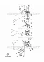 CARBURATEUR pour Yamaha F40 2009