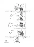 CARBURATEUR pour Yamaha F40 2004