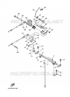 COMMANDE D'ACCELERATEUR pour Yamaha F40 2004