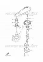POMPE A HUILE pour Yamaha F40 2018
