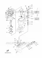 KIT DE REPARATION 2 pour Yamaha F40 2016