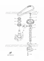 POMPE A HUILE pour Yamaha F40 2015