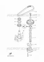 POMPE A HUILE pour Yamaha F40 2015