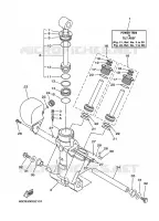 SYSTEME D'INCLINAISON 1 pour Yamaha F100 2008