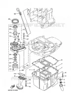 VENTILATEUR D'HUILE pour Yamaha F100 2008
