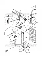 COMMANDE D'ACCELERATEUR pour Yamaha 175 2002