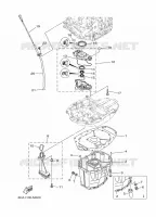 VENTILATEUR D'HUILE pour Yamaha F200 2016