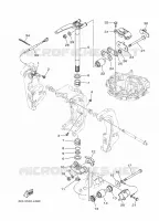 SUPPORT 2 pour Yamaha F250 2016