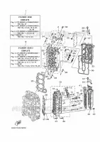 CYLINDRE / CARTER MOTEUR 2 pour Yamaha FL200 2018