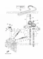 SOUPAPE pour Yamaha FL200 2016