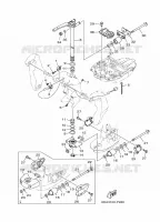 SUPPORT 2 pour Yamaha FL200 2016