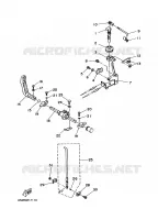 COMMANDE D'ACCELERATEUR pour Yamaha 8 1997