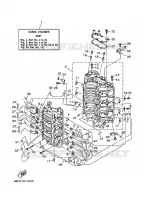 CYLINDRE / CARTER MOTEUR pour Yamaha Z200 2001
