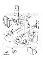 RESERVOIR D'HUILE pour Yamaha Z200 2001