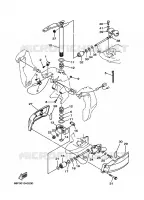 SUPPORT 2 pour Yamaha Z200 2001