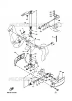 SUPPORT 2 pour Yamaha Z200 2003