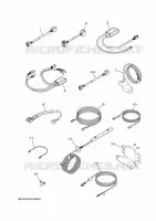 PIÈCES OPTIONNELLES pour Yamaha JOYSTICK (TWIN-1F) 2017