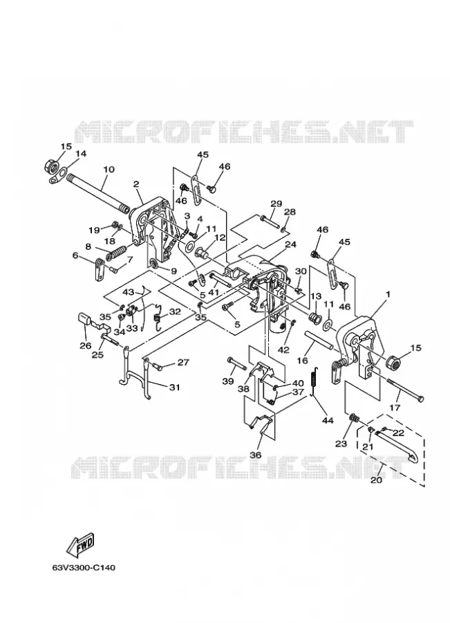ARAIGNEE Yamaha OUTBOARD ENGINES 9.9hp (7.3kW) 2010 9.9  9.9FMHL
