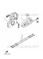 BOITIER DE COMMANDE A DISTANCE pour Yamaha 9.9 2001