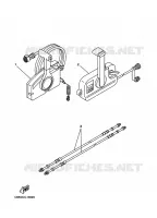 BOITIER DE COMMANDE A DISTANCE pour Yamaha 9.9 1999