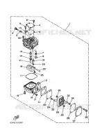 CARBURATEUR pour Yamaha 9.9 1999
