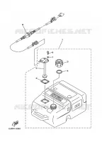 RESERVOIR A ESSENCE pour Yamaha 9.9 1999