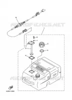 RESERVOIR A ESSENCE pour Yamaha 9.9 1999