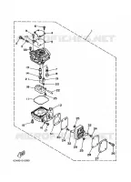CARBURATEUR pour Yamaha 9.9 1999