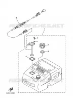 RESERVOIR A ESSENCE pour Yamaha 9.9 1999