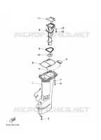 FOURREAU   FUT pour Yamaha 9.9 1999
