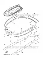 GUNWALE & MAT pour Yamaha JET 2005