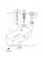 RESERVOIR D'HUILE pour Yamaha JET FOR GP760 2001