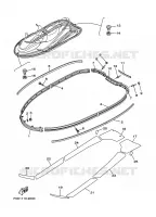 GUNWALE & MAT pour Yamaha JET 2001