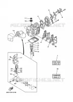 KIT DE REPARATION 1 pour Yamaha E15 2003