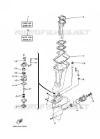 KIT DE REPARATION 2 pour Yamaha E15 2003