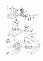 ECHAPPEMENT 3 pour Yamaha VX 2017