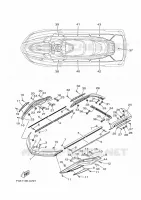 GUNWALE & MAT pour Yamaha FX 2019
