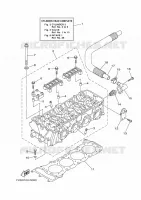 CYLINDRE 2 pour Yamaha GX1800A-R 2016