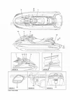 ETIQUETTE pour Yamaha GX1800A-R 2016