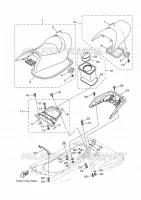 SELLE / SERRURE pour Yamaha GP 2019