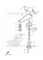 POMPE A HUILE pour Yamaha F15 2007