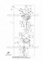 CARBURATEUR pour Yamaha F15 2006