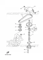 POMPE A HUILE pour Yamaha F15 2006