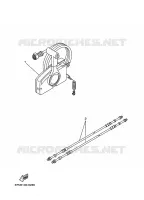 BOITIER DE COMMANDE A DISTANCE pour Yamaha F15 2003