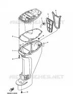 FOURREAU   FUT pour Yamaha F15 2002