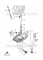 VENTILATEUR D'HUILE pour Yamaha F15 2002