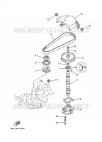 POMPE A HUILE pour Yamaha F15 2002