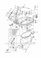 CAPOT INFERIEUR pour Yamaha F15 2017